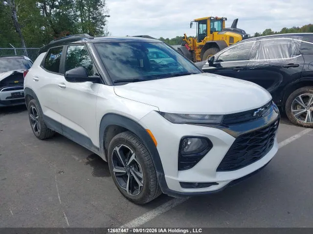 2021 Chevrolet Trailblazer Rs VIN KL79MUSLXMB109339 фото 1