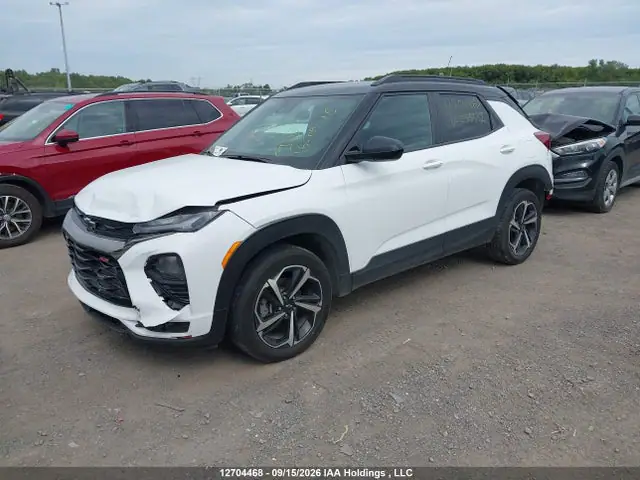 2022 Chevrolet Trailblazer Rs VIN KL79MUSL4NB035532 фото 2