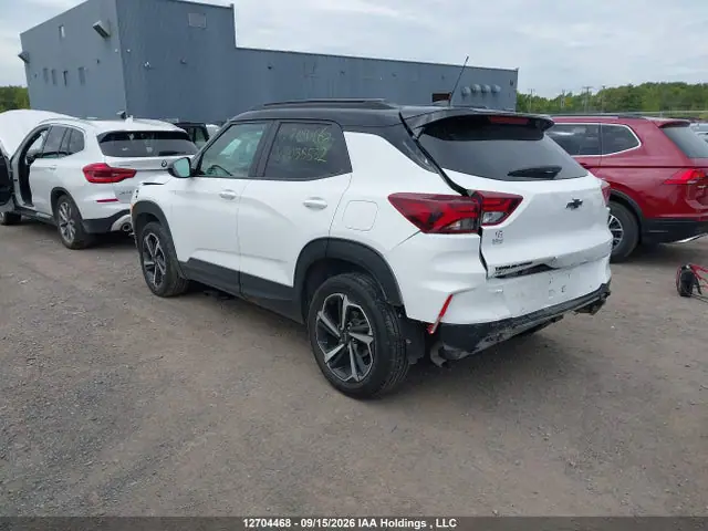 2022 Chevrolet Trailblazer Rs VIN KL79MUSL4NB035532 фото 3