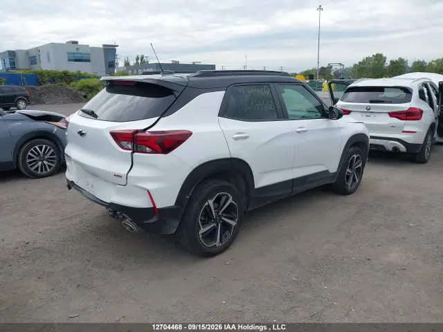 2022 Chevrolet Trailblazer Rs VIN KL79MUSL4NB035532 фото 4