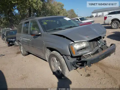 1GNET16S436161617 — 2003 Chevrolet TrailBlazer, Передняя часть, фото до ремонта
