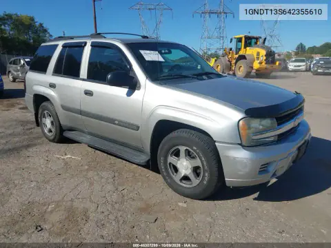 1GNDT13S642355610 — 2004 Chevrolet TrailBlazer, Передний левый, фото до ремонта