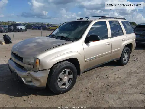 1GNDT13S742172782 — 2004 Chevrolet TrailBlazer, фото 3 с аукциона IAAI, Передняя часть