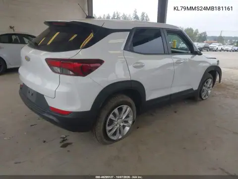 2021 Chevrolet Trailblazer Fwd Ls VIN KL79MMS24MB181161 фото 5