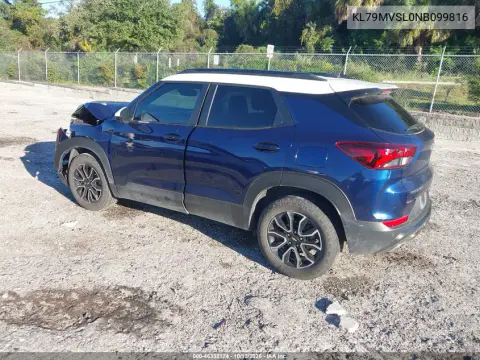 2022 Chevrolet Trailblazer Fwd Activ VIN KL79MVSL0NB099816 фото 4