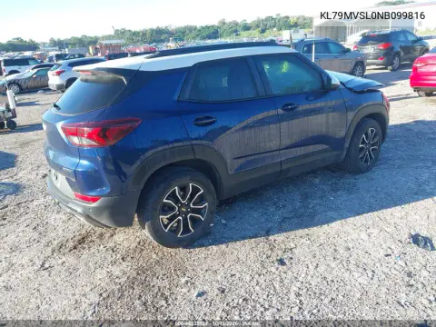 2022 Chevrolet Trailblazer Fwd Activ VIN KL79MVSL0NB099816 фото 5