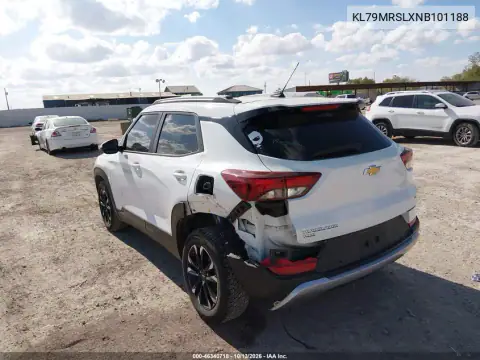 KL79MRSLXNB101188 — 2022 Chevrolet TrailBlazer, фото 4 с аукциона IAAI, Задняя часть