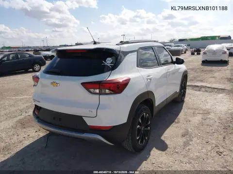KL79MRSLXNB101188 — 2022 Chevrolet TrailBlazer, фото 5 с аукциона IAAI, Задняя часть