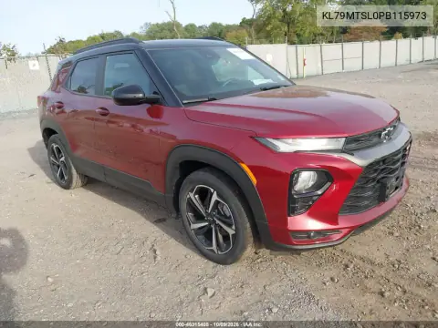 KL79MTSL0PB115973 — 2023 Chevrolet TrailBlazer, Наводнение, фото до ремонта
