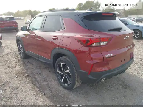 2023 Chevrolet Trailblazer Fwd Rs VIN KL79MTSL0PB115973 фото 3