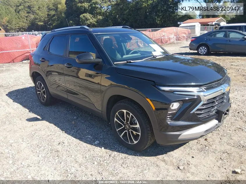 2025 Chevrolet Trailblazer Awd Lt VIN KL79MRSL4SB220947 фото 2