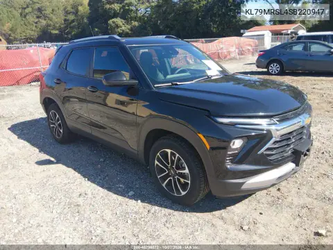 2025 Chevrolet Trailblazer Awd Lt VIN KL79MRSL4SB220947 фото 2