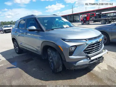 KL79MRSL0SB185162 — 2025 Chevrolet TrailBlazer, Передняя часть, фото до ремонта