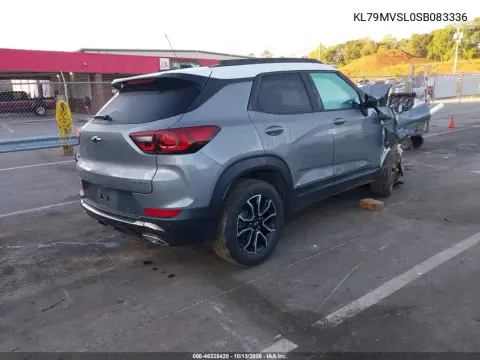 2025 Chevrolet Trailblazer Fwd Activ VIN KL79MVSL0SB083336 фото 4