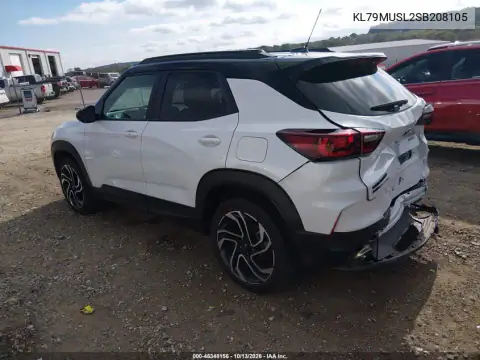 KL79MUSL2SB208105 — 2025 Chevrolet TrailBlazer, фото 4 с аукциона IAAI, Передняя часть