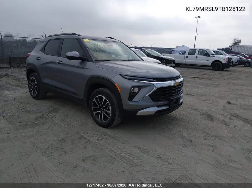 2026 Chevrolet Trailblazer Lt VIN KL79MRSL9TB128122 фото 2