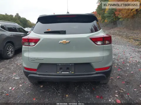 KL79MNSL2TB080553 — 2026 Chevrolet TrailBlazer, Передняя часть, фото до ремонта