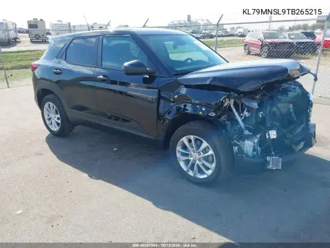 KL79MNSL9TB265215 — 2026 Chevrolet TrailBlazer, Передняя часть, фото до ремонта