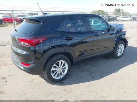 2026 Chevrolet Trailblazer Awd Ls VIN KL79MNSL9TB265215 фото 4