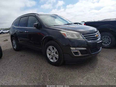 1GNKVGKD4EJ348007 — 2014 Chevrolet Traverse 1LT, Град (Hail), фото до ремонта