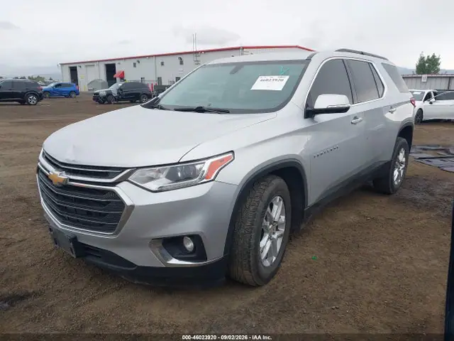 1GNEVGKW4KJ191671 — 2019 Chevrolet Traverse 1LT, фото 2 с аукциона IAAI 29.09.2026, Передняя часть