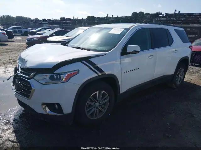 2019 Chevrolet Traverse 3lt VIN 1GNEVHKW6KJ212672 фото 2