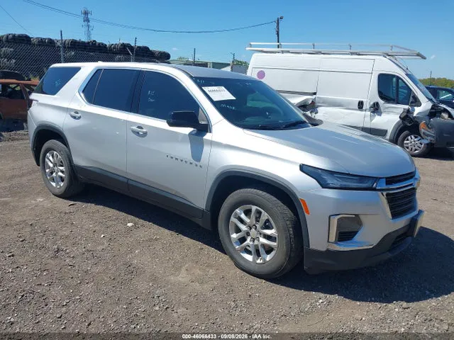 2022 Chevrolet Traverse Awd Ls VIN 1GNEVFKW8NJ122349 фото 1