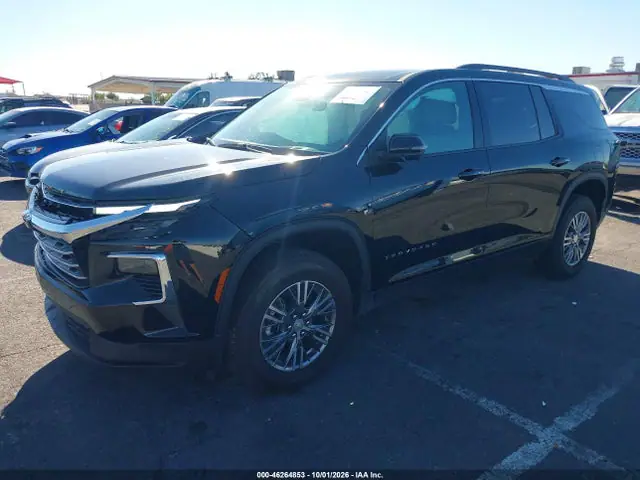 2026 Chevrolet Traverse Awd Lt VIN 1GNEVGKS2TJ271548 фото 2