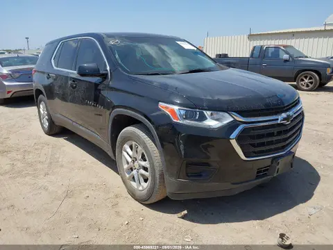 1GNERFKW6LJ143170 — 2020 Chevrolet Traverse FWD LS, Левый бок (Left Side), фото до ремонта