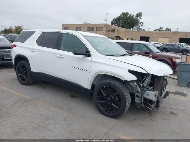 2020 Chevrolet Traverse Fwd Ls VIN 1GNERFKW6LJ193549 фото 1