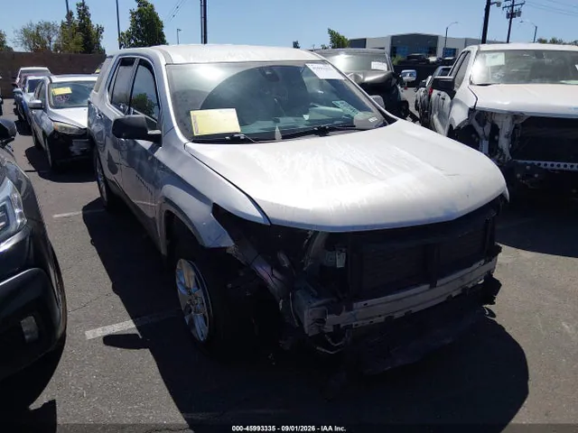 2022 Chevrolet Traverse Fwd Ls VIN 1GNERFKW3NJ120755 фото 1