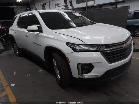 1GNERFKW0PJ168104 — 2023 Chevrolet Traverse FWD LS, Задняя часть слева (Left Rear), фото до ремонта