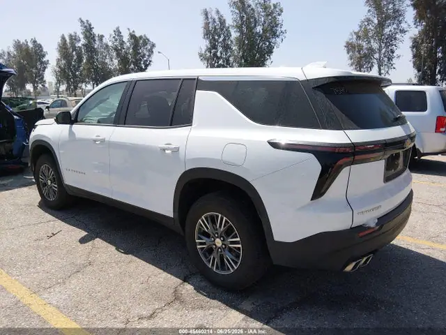 2024 Chevrolet Traverse Fwd Ls VIN 1GNEREKS1RJ238008 фото 3