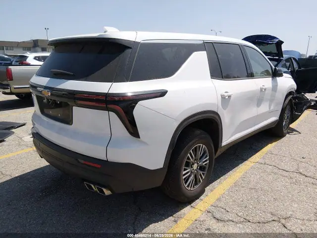 2024 Chevrolet Traverse Fwd Ls VIN 1GNEREKS1RJ238008 фото 4
