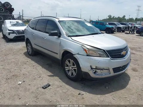1GNKRFED9HJ204340 — 2017 Chevrolet Traverse LS, Передняя часть (Front End), фото до ремонта