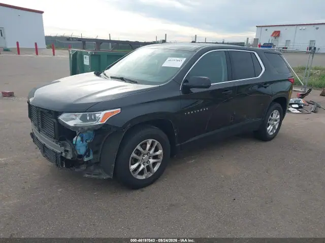 2019 Chevrolet Traverse Ls VIN 1GNEVFKW3KJ306870 фото 2