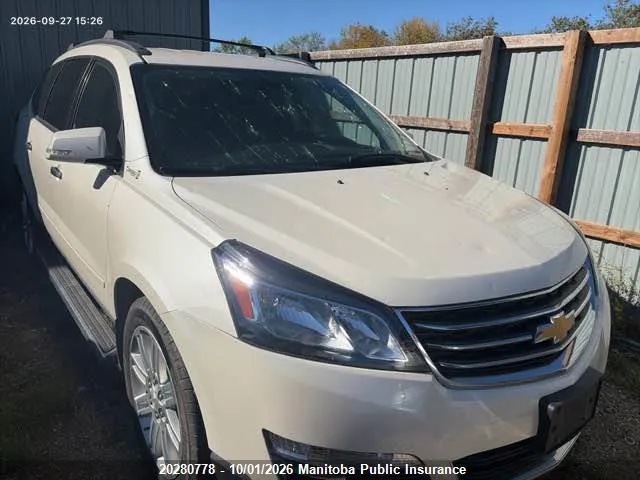 2014 Chevrolet Traverse Lt VIN 1GNKVGKDXEJ363398 фото 1