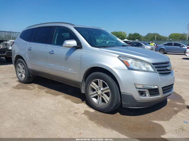 2015 Chevrolet Traverse Lt VIN 1GNKRGKD7FJ358827 фото 1