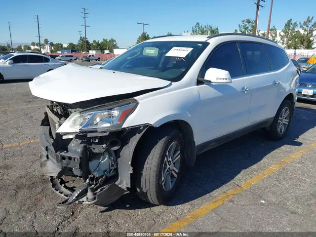 1GNKRHKD4HJ167889 — 2017 Chevrolet Traverse LT, фото 2 с аукциона IAAI 29.09.2026, Передняя часть