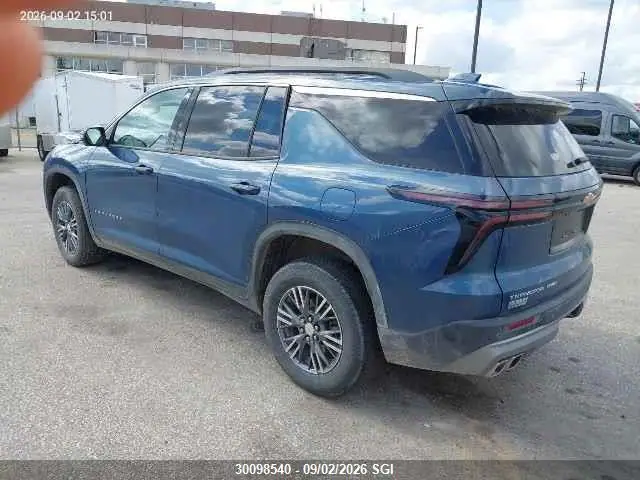 1GNEVGKS0RJ186572 — 2024 Chevrolet Traverse LT, фото 3 с аукциона IAAI 29.09.2026, Передняя часть