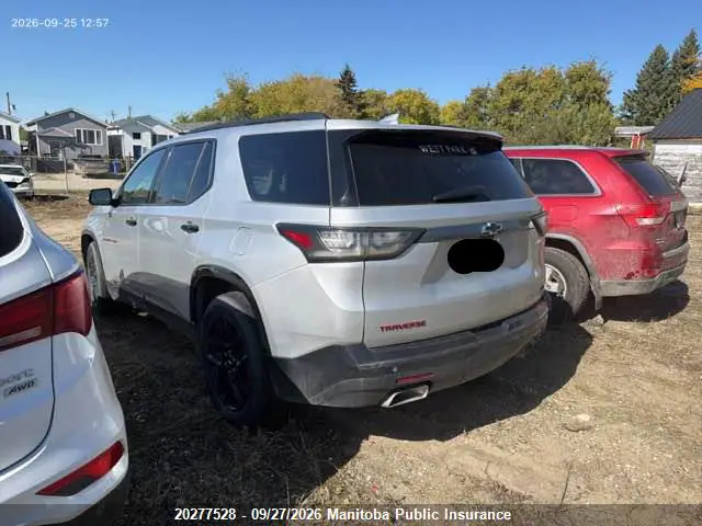 1GNEVJKW0JJ218571 — 2018 Chevrolet Traverse Premier, фото 3 с аукциона IAAI 29.09.2026, Правый бок