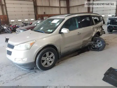 2009 Chevrolet Traverse Lt VIN 1GNER23D29S168740 фото 2