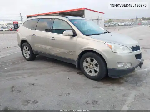 2011 Chevrolet Traverse 1Lt VIN 1GNKVGED4BJ186970 фото 2