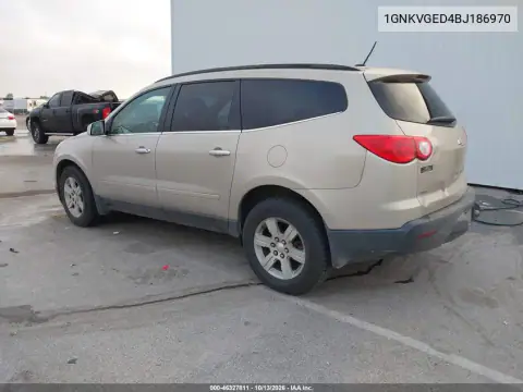 2011 Chevrolet Traverse 1Lt VIN 1GNKVGED4BJ186970 фото 4