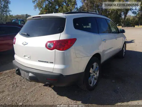 1GNKVLED3BJ390586 — 2011 Chevrolet Traverse, фото 5 с аукциона IAAI, Передняя часть