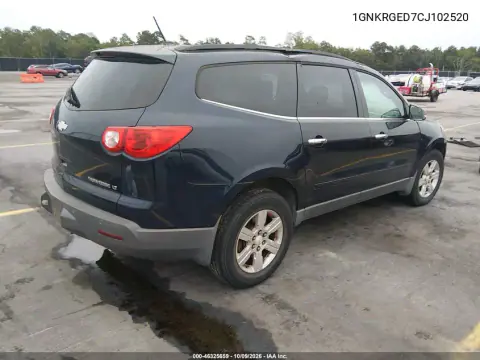2012 Chevrolet Traverse 1Lt VIN 1GNKRGED7CJ102520 фото 4