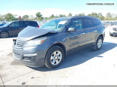 2013 Chevrolet Traverse Ls VIN 1GNKRFKD0DJ182629 фото 3
