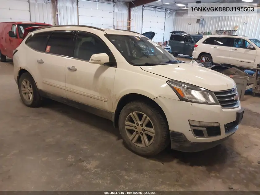 1GNKVGKD8DJ195503 — 2013 Chevrolet Traverse, фото 2 с аукциона IAAI, Повреждения со всех сторон