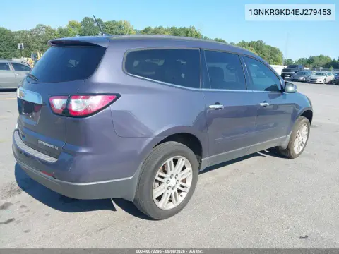 2014 Chevrolet Traverse Lt VIN 1GNKRGKD4EJ279453 фото 5