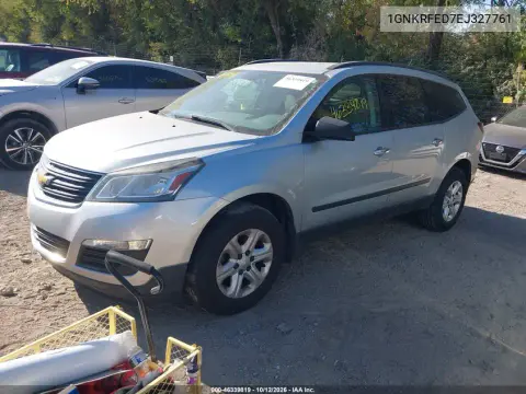 2014 Chevrolet Traverse Ls VIN 1GNKRFED7EJ327761 фото 3